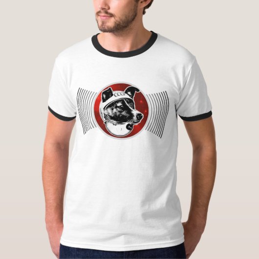 Laika - Raum-Hundegetriebe: T - Shirt (Vorderseite)