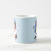 Laika Sowjetischer Weltraumhund 1957 Kaffeetasse (Mittel)