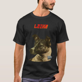 Laika — Sowjets, Gagarin Weltraumkunst T-Shirt