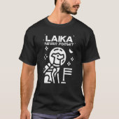 Laika Space Hund Astronaut nie vergessen T-Shirt (Vorderseite)