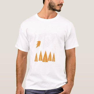 Laika Weltraumhund T-Shirt T-Shirt