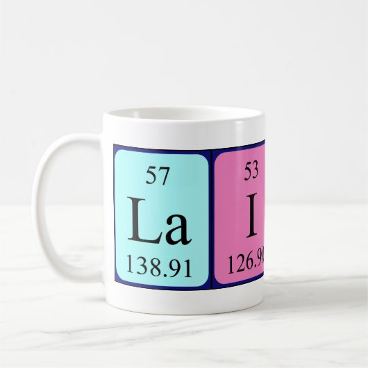 Lailah Periodenname Tasse (Links)