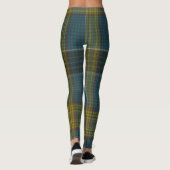 Laing Tartan Clan Kariert Leggings (Rückseite)