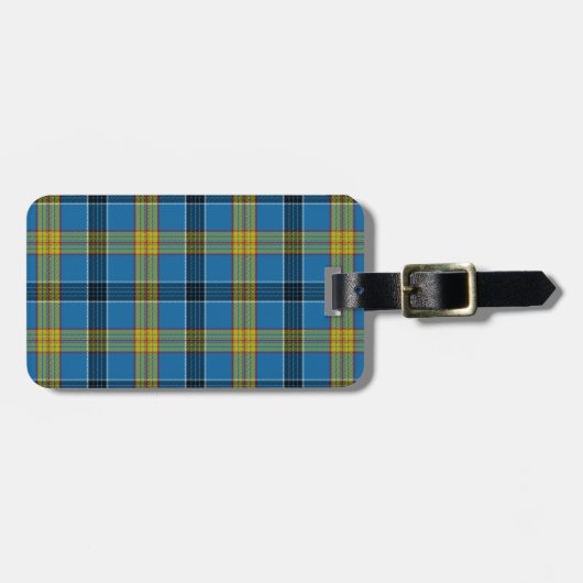 Laing Tartan Gepäckanhänger (Vorderseite horizontal)