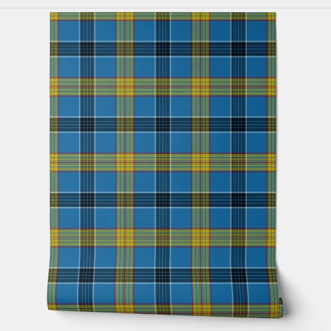 Laing Tartan Kariert Scottish Clan Tapete (Abrollen)