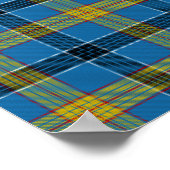 Laing Tartan Poster (Ecke)