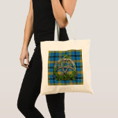Laing Tartan und keltische Trinity Knot Tragetasche (Vorderseite (Produkt))