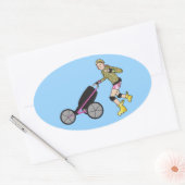 Lainie Oval Stickers (Umschlag)