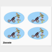 Lainie Oval Stickers (Blatt)