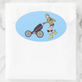 Lainie Oval Stickers (Tasche)