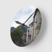 Laino Borgo Runde Wanduhr (Winkel)