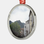 Laino Borgo Silbernes Ornament (Links)