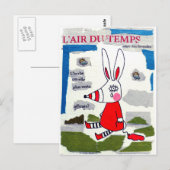 L'air du temps postkarte (Vorne/Hinten)
