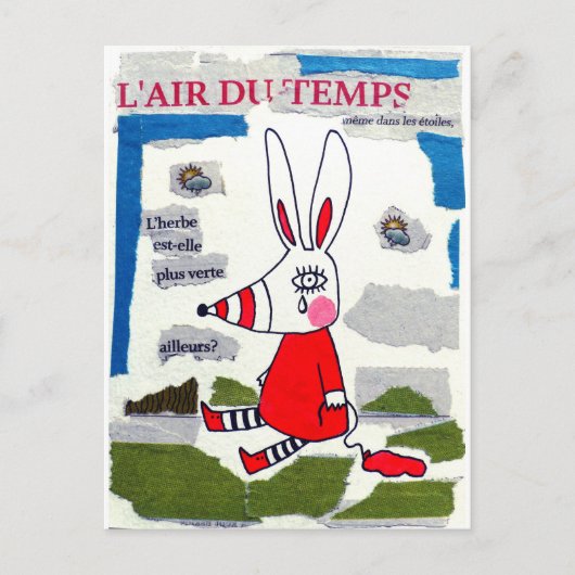 L'air du temps postkarte (Vorderseite)