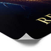 "Laira" Golddrache des Requiems Poster (Ecke)