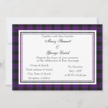 Laird Scottish Wedding Einladung
