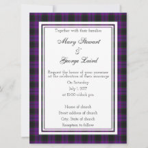 Laird Scottish Wedding Einladung