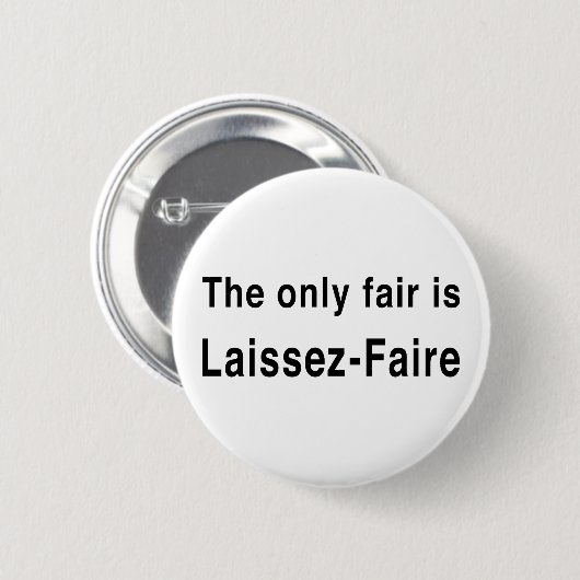 Laissez-Faire Button (Vorne & Hinten)