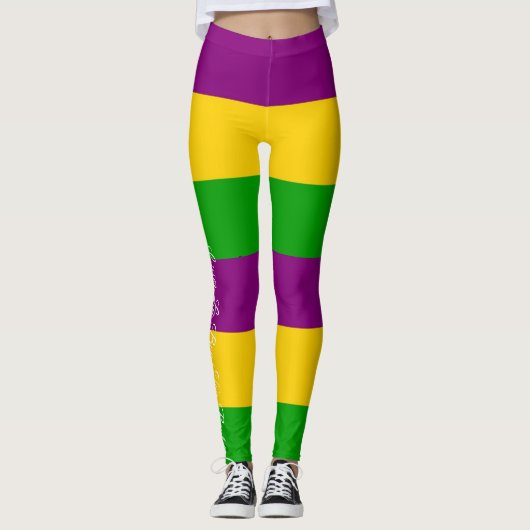 Laissez Labon-Tonne Roulet Karneval-Leggings Leggings (Vorderseite)