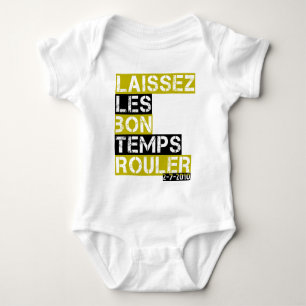 Laissez les Bon Temps rouler Baby Strampler