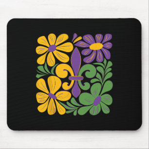 Laissez Les Bon Temps Rouler Funny Boho Coquette m Mousepad