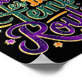 Laissez Les Bon Temps Rouler Funny Boho Coquette m Poster (Ecke)