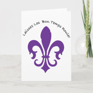 Laissez les Bon Temps rouler Karte