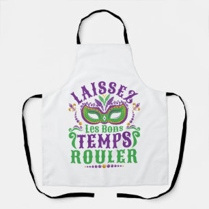 Laissez Les Bons Temps Rouler Mardi Gras Schürze