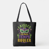 Laissez Les Bons Temps Rouler Mardi Gras Tasche (Rückseite)