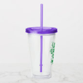Laissez Les Bons Temps Rouler Travel Tumbler Acryltrinkbecher (Rechts)