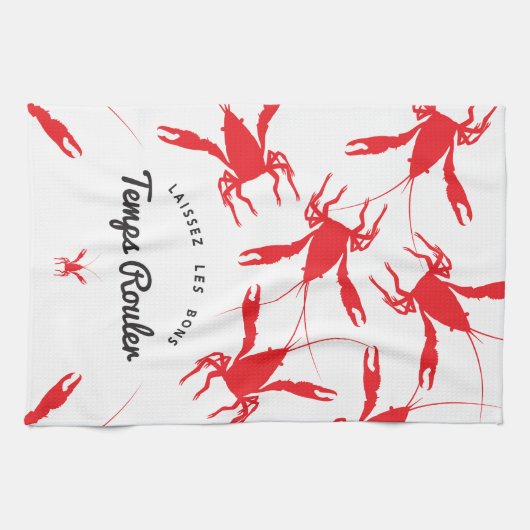 Laissez Les BonsTemps Rouler Handtuch (Horizontal)