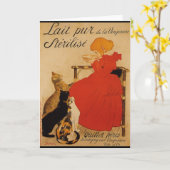 Lait Pur de la Vingeanne Sterilise Karte (Gelbe Blume)