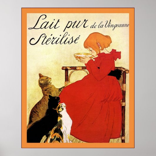 Lait Pur de la Vingeanne Stérilisé Poster (Vorne)