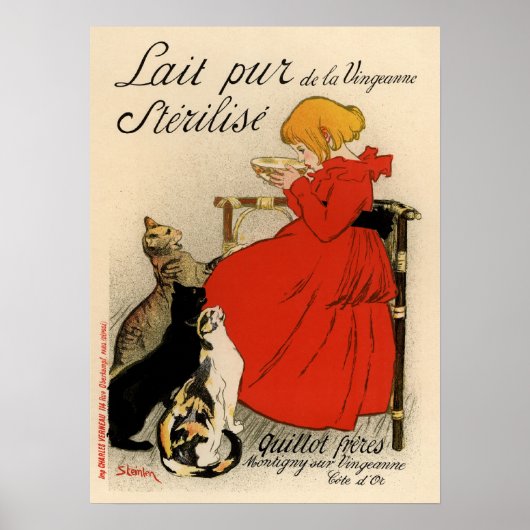 Lait Pur Poster (Vorne)