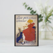 Lait pur stérilisé de la Vingeanne, Steinlen Postkarte (Stehend Vorderseite)