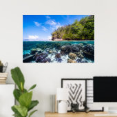 Laja Ampat Unterwasser 2 Poster (Heimbüro)