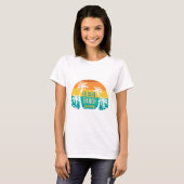 LaJolla Beach Retro T-Shirt (Vorne ganz)