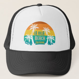 LaJolla Beach Retro Truckerkappe