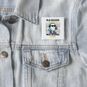 Lakai der alten Schule, Cool an der Neuschule Button (Beispiel)