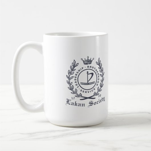 Lakan Abzeichen Kaffee Tasse (Links)