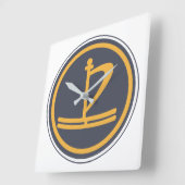 Lakan Clock Quadratische Wanduhr (Winkel)