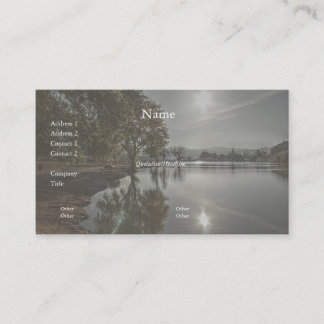 Lake 3 Business Card Visitenkarte