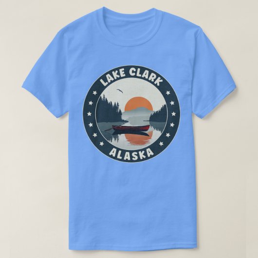 Lake Alaska Sunset TShirt (Design vorne)