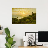 Lake Albano - George Inness Fine Art Poster (Heimbüro)