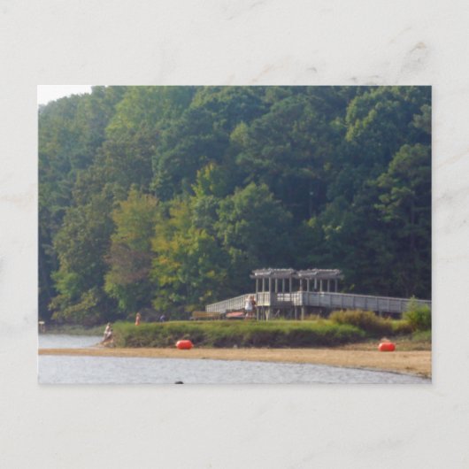 Lake Allatoona, Acworth, Georgia Postkarte (Vorderseite)