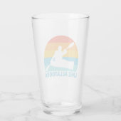 Lake Allatoona Georgia Kayak Glas (Rückseite)