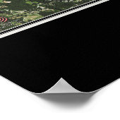 Lake Allatoona Georgia Satellite Poster Karte (Ecke)