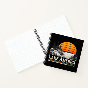 Lake America 2026 Jahrgang Notizblock