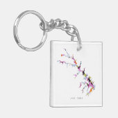 Lake Anna Silhouette Schlüsselanhänger (Vorderseite links)