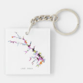 Lake Anna Silhouette Schlüsselanhänger (Rückseite)